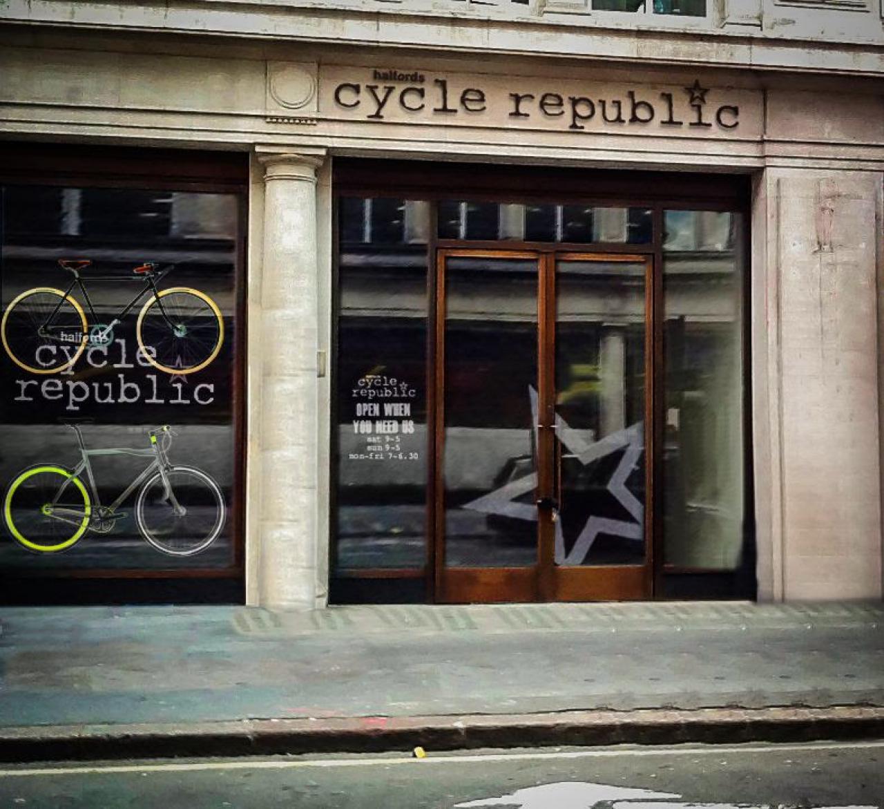 Cycle on sale republic stores